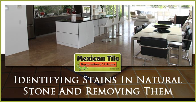 Identifying Stains In Natural Stone And Removing Them